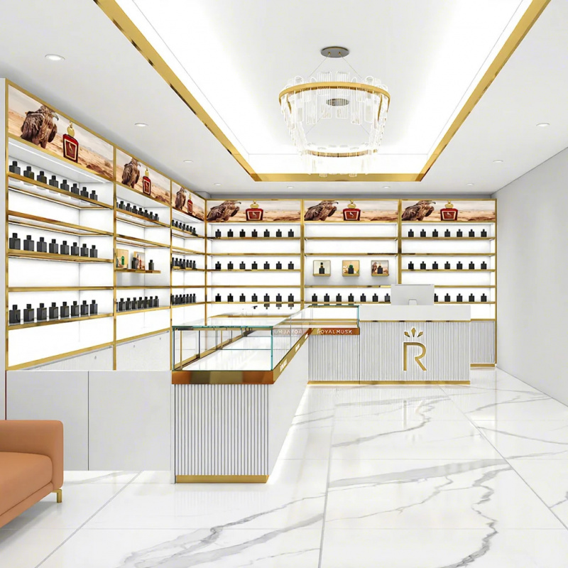 Interior Design Modern - تصميم داخلي عصري لمتجر عطور مع