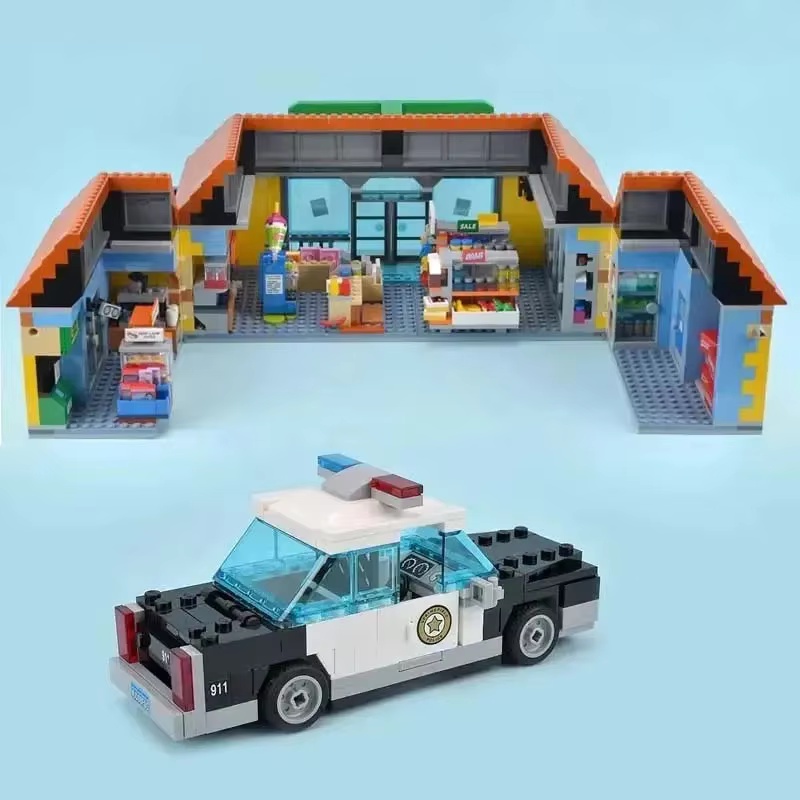 نموذج مكعبات بناء سوبر ماركت ه - مراجعة Interior Design Lego وسعره