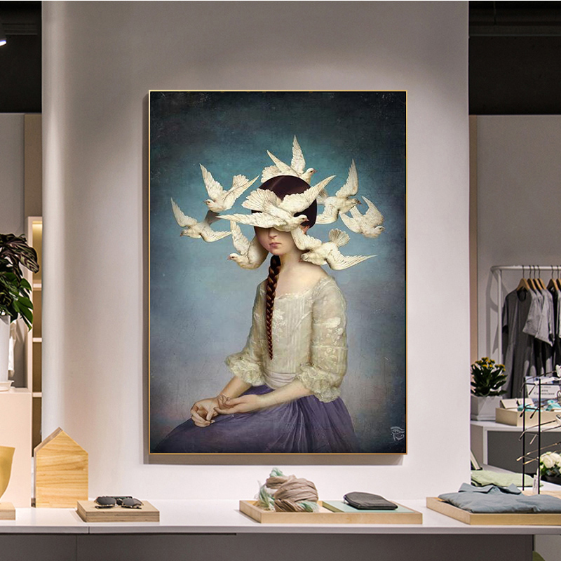لوحة فنية عصرية بدون إطار على  - مراجعة Interior Design Modern وسعره