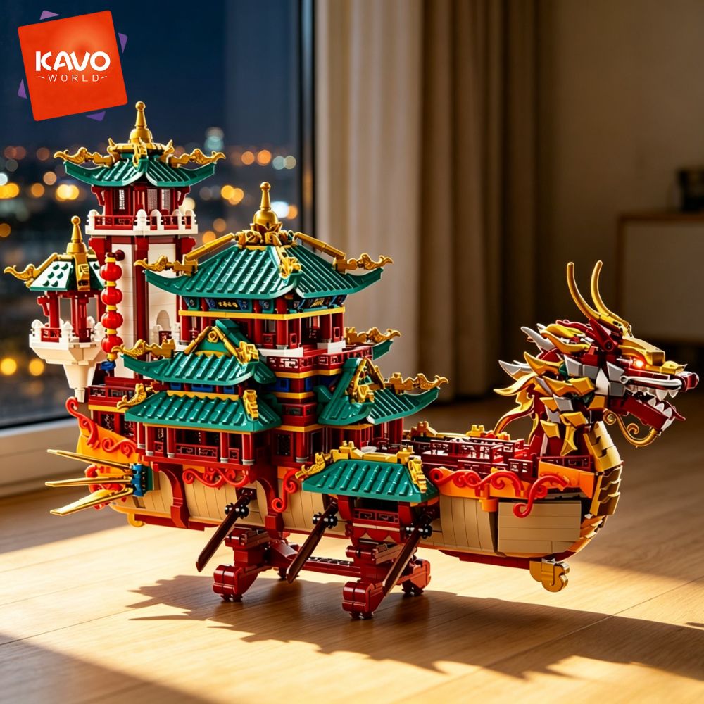 KAVOWORLD 2453 قطعة مكعبات بنا - مراجعة Interior Design Lego وسعره