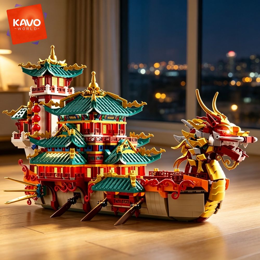 KAVOWORLD 2453 قطعة مكعبات بنا - مراجعة Interior Design Lego وسعره