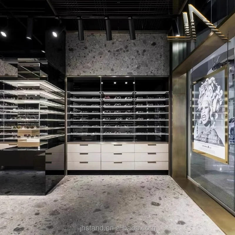طاولة عرض نظارات مخصصة لمتاجر  - مراجعة Interior Design Modern وسعره